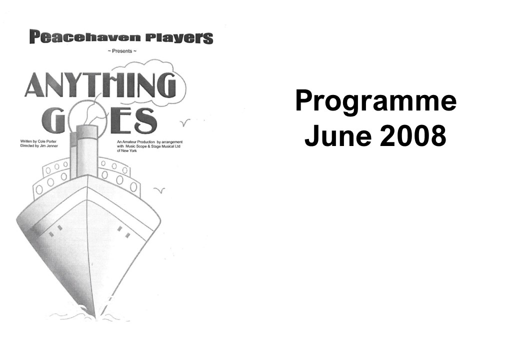Anything Goes programme